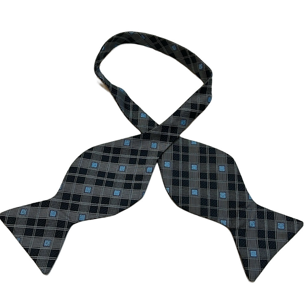 Men's Blue Bow Tie